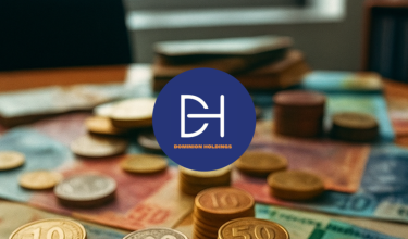 A business setting with stacks of South African Rand coins and notes, symbolizing the cost of psychometric testing.